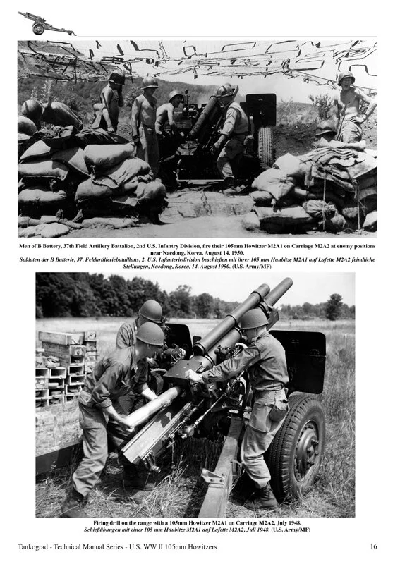 U.S. WW II 105MM HOWITZERS M2A1 & M3 - Tankograd 6016 — David